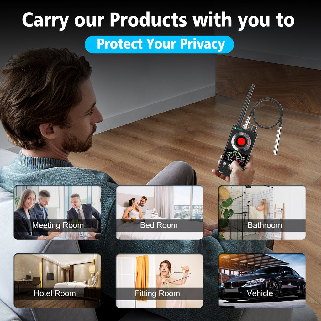 JMDHKK K68 Intelligent Wireless Signal Detector with Auto Scan – Privacy Protection Tool