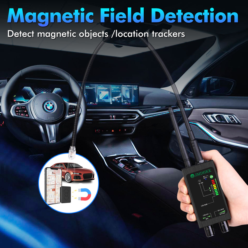 JMDHKK M8000 Professional Wireless Signal Detector – High-Sensitivity RF Scanner