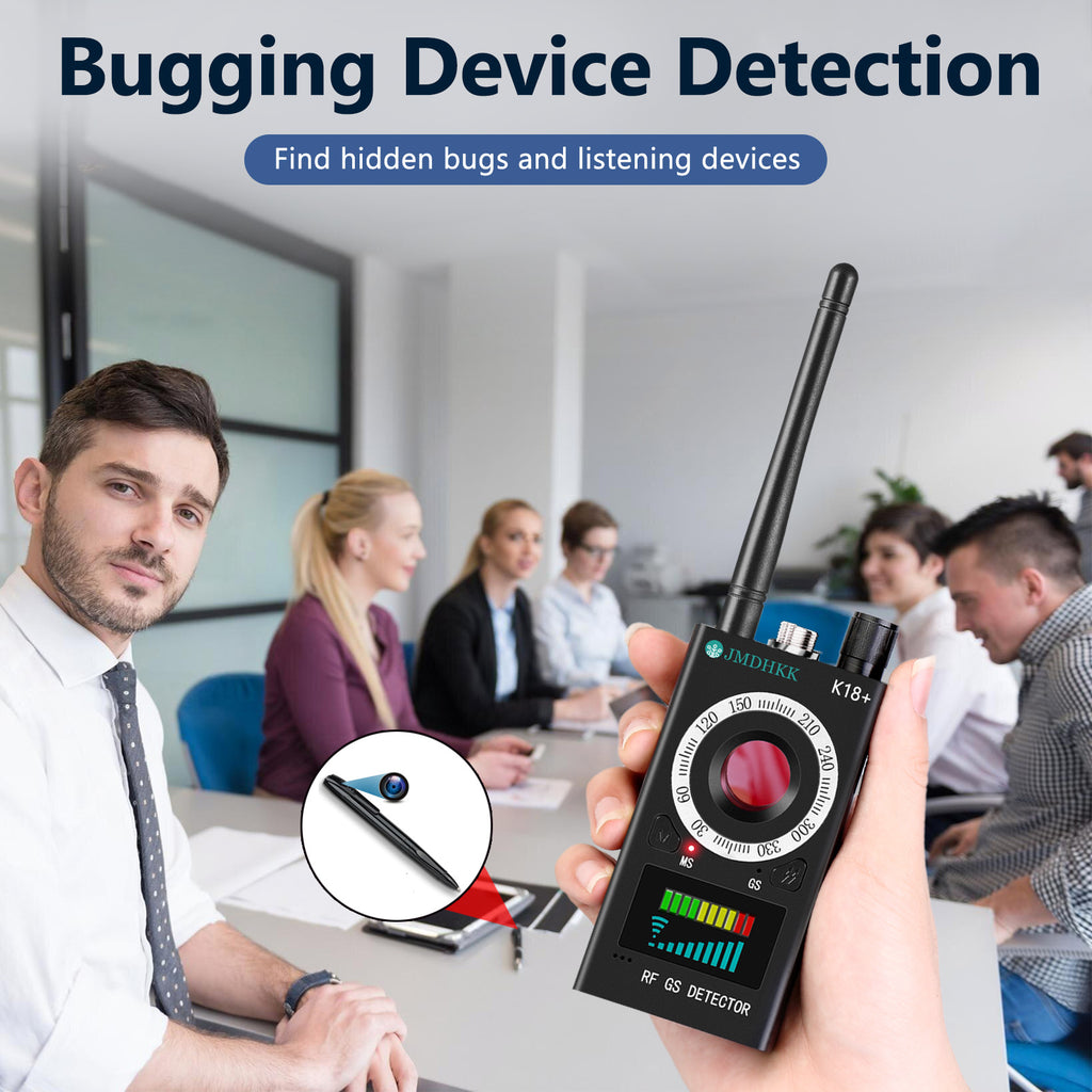 JMDHKK K18 Privacy Protection Device – Wireless Signal Scanner & RF Camera Finder